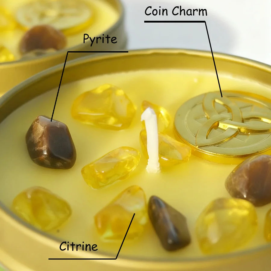 Bougie Sacrée Abondance et prospérité