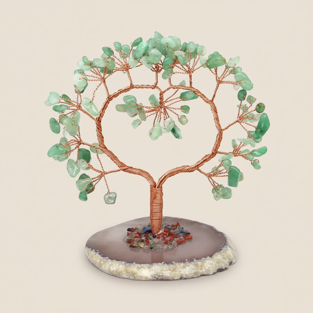 Arbre de Cœur 150mm en pierres naturelles