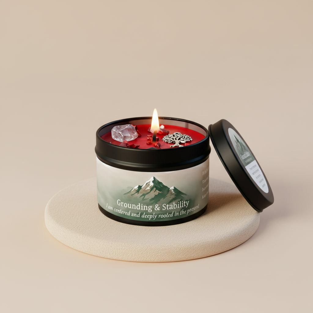 Bougie Sacrée Grounding et Stabilité