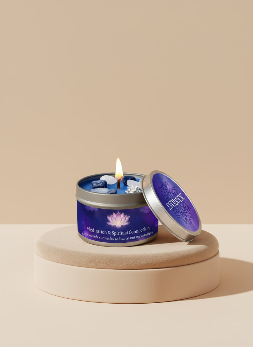 Bougie Sacrée Méditation et connexion spirituelle