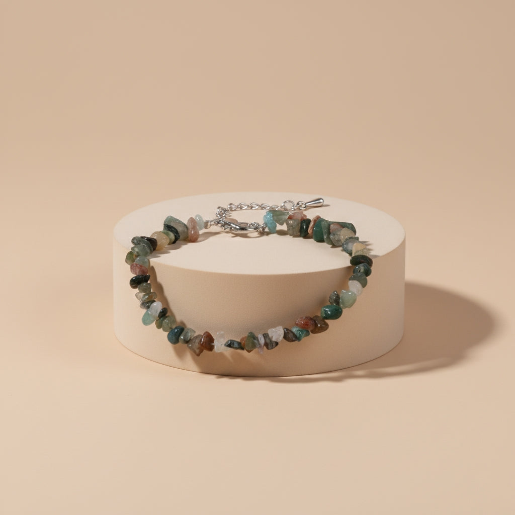 Bracelet Argent en Pierres Naturelles