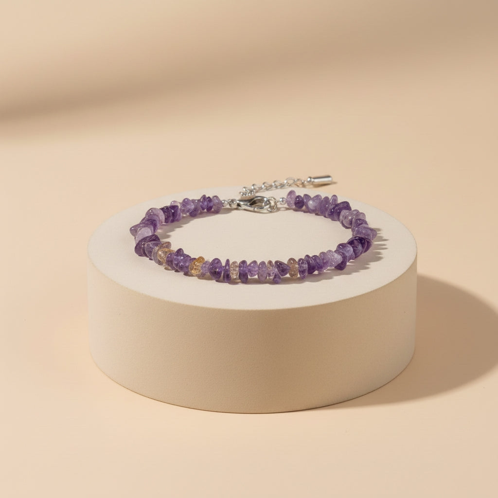 Bracelet Argent en Pierres Naturelles