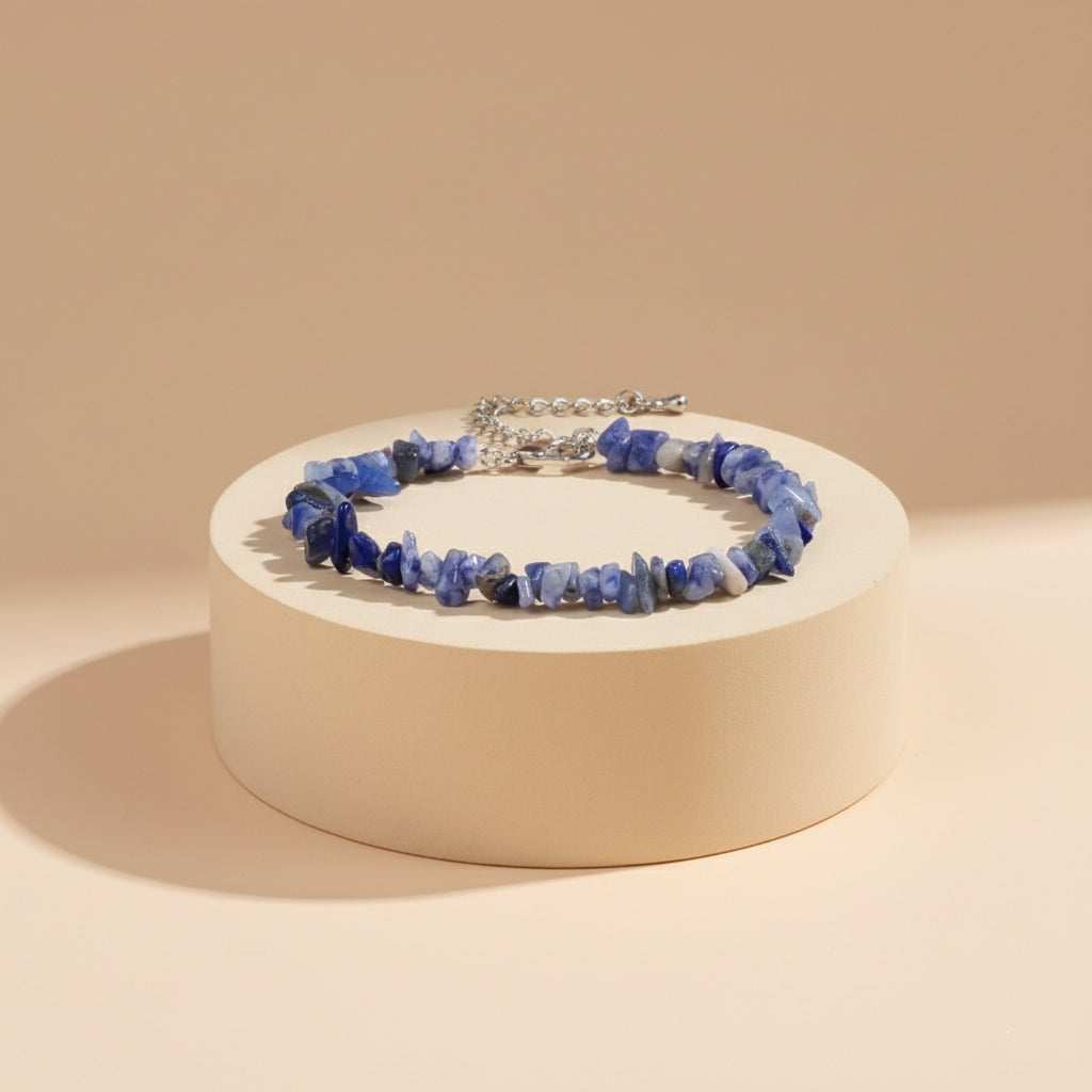 Bracelet Argent en Pierres Naturelles