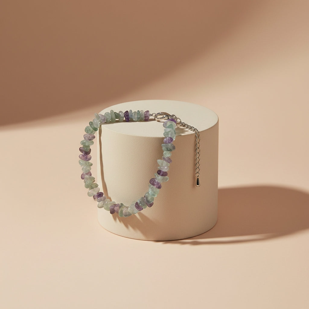 Bracelet Argent en Pierres Naturelles