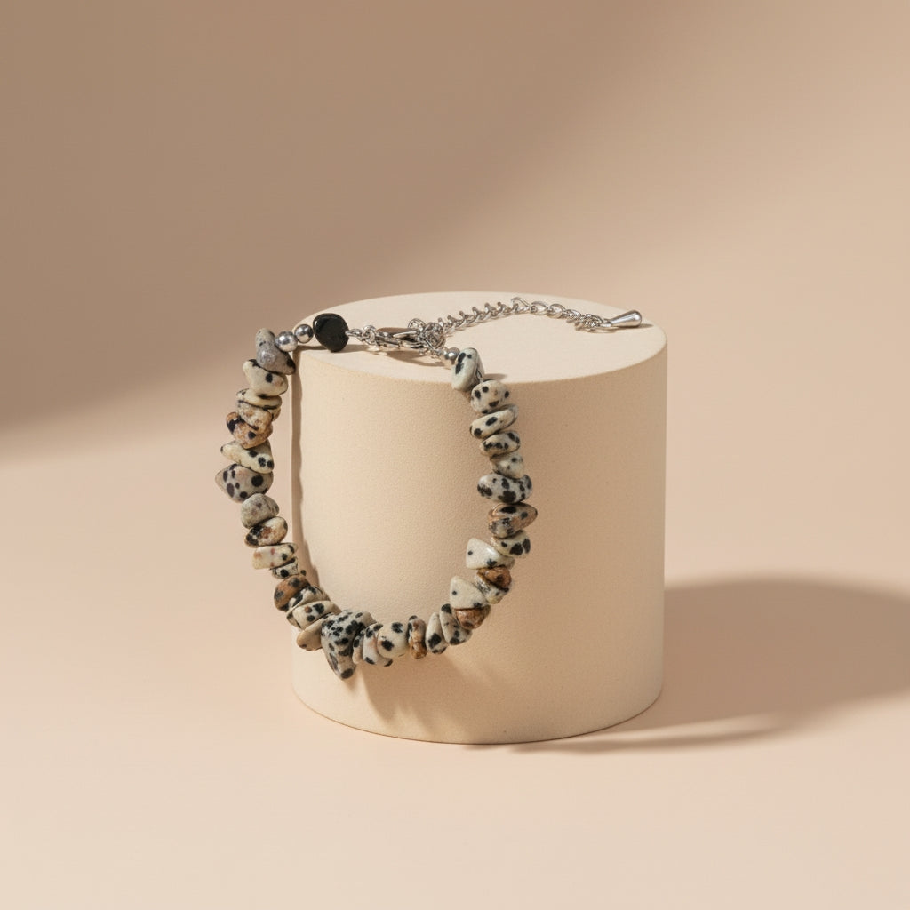 Bracelet Argent en Pierres Naturelles