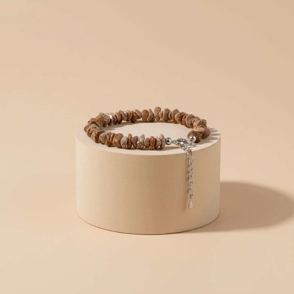 Bracelet Argent en Pierres Naturelles