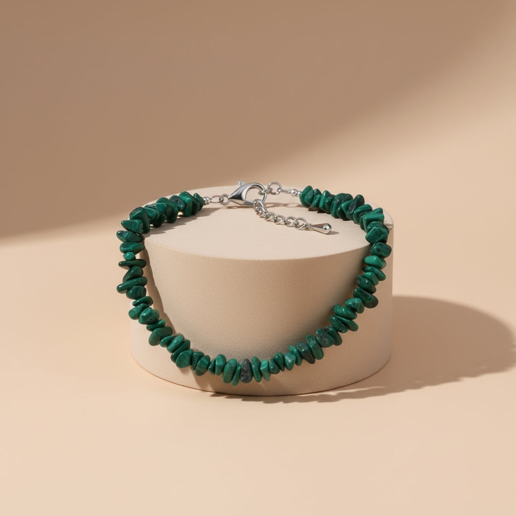 Bracelet Argent en Pierres Naturelles