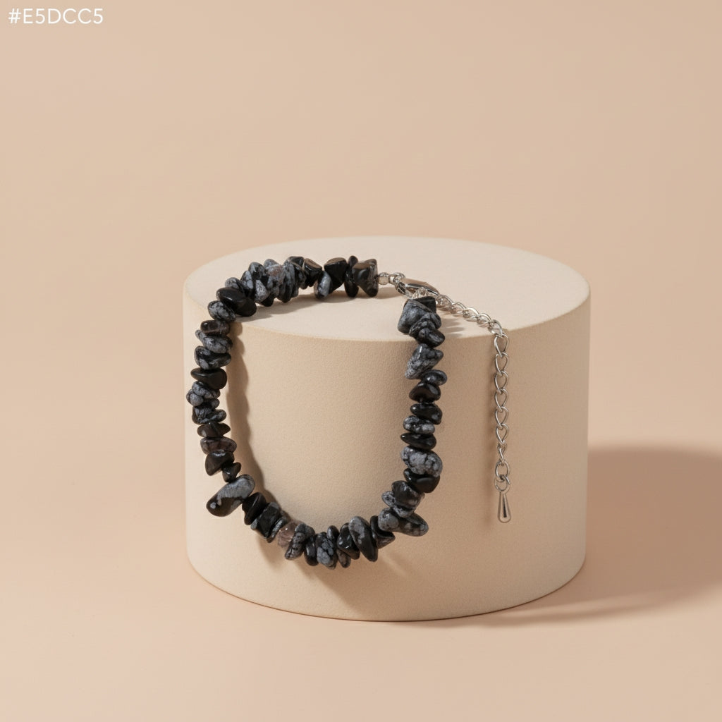 Bracelet Argent en Pierres Naturelles