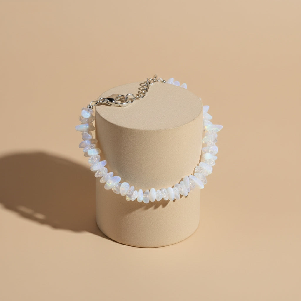 Bracelet Argent en Pierres Naturelles