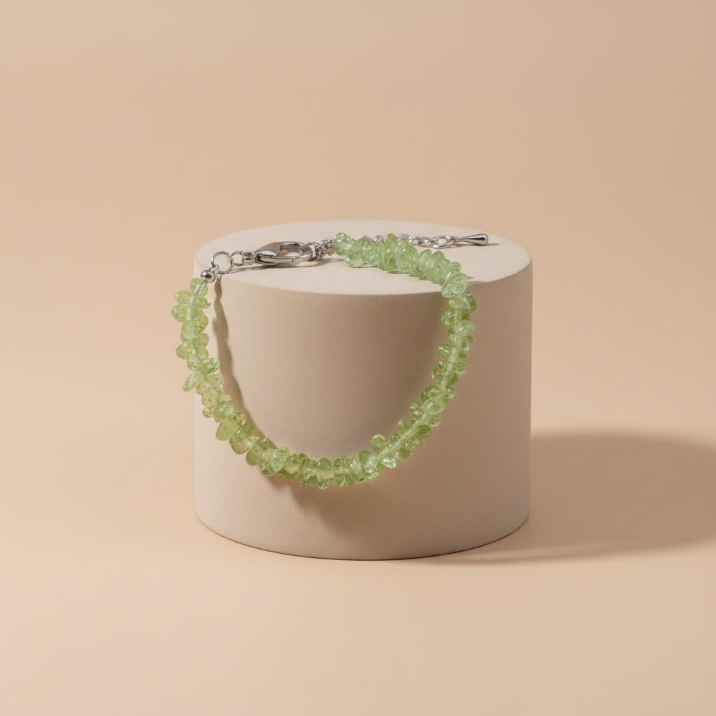 Bracelet Argent en Pierres Naturelles