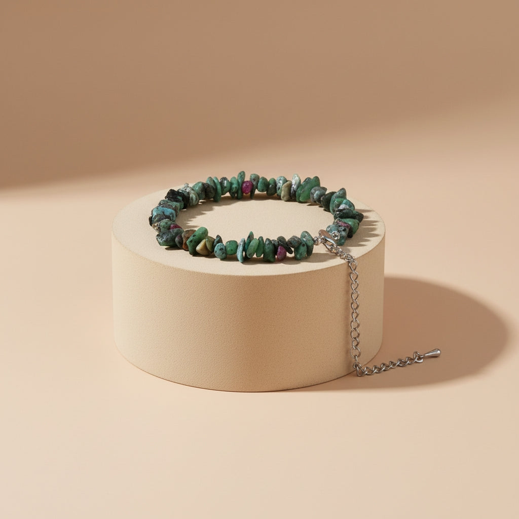 Bracelet Argent en Pierres Naturelles