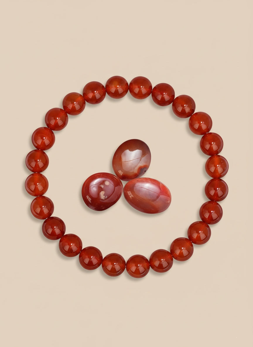 Bracelet en Pierres rondes Naturelles