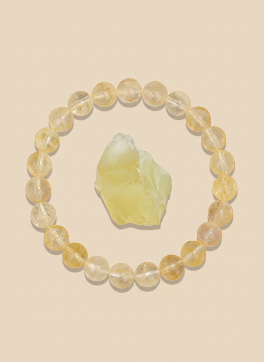 Bracelet en Pierres rondes Naturelles