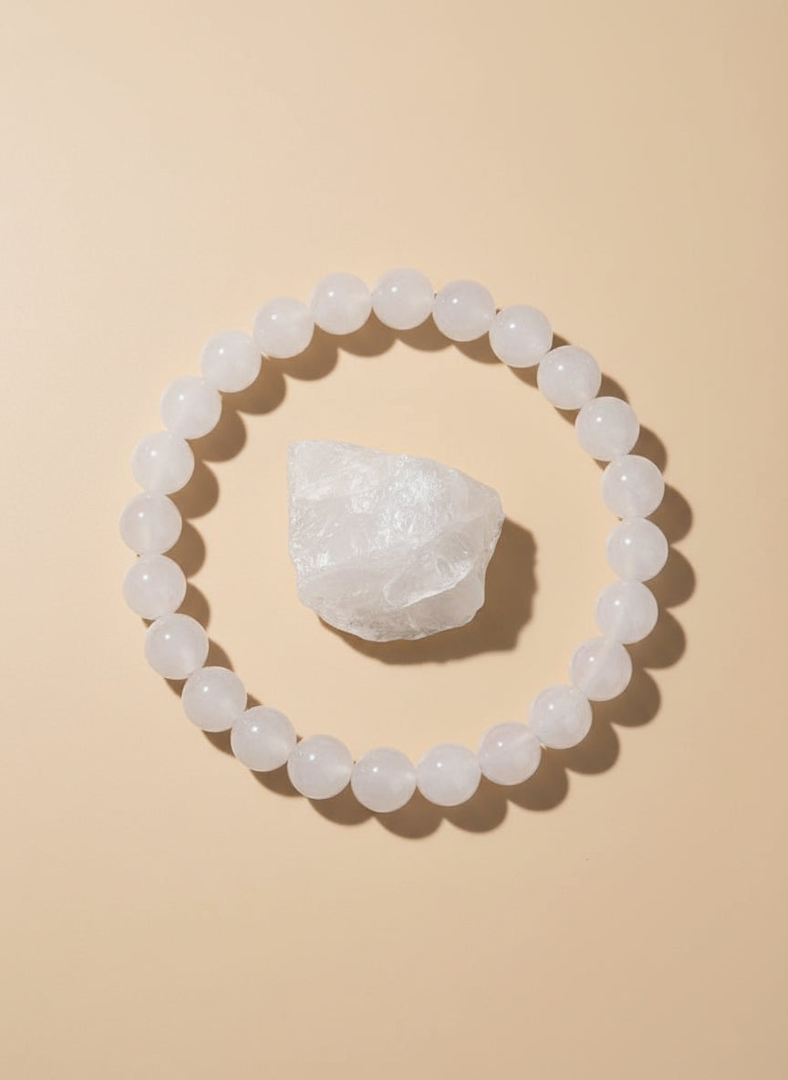 Bracelet en Pierres rondes Naturelles