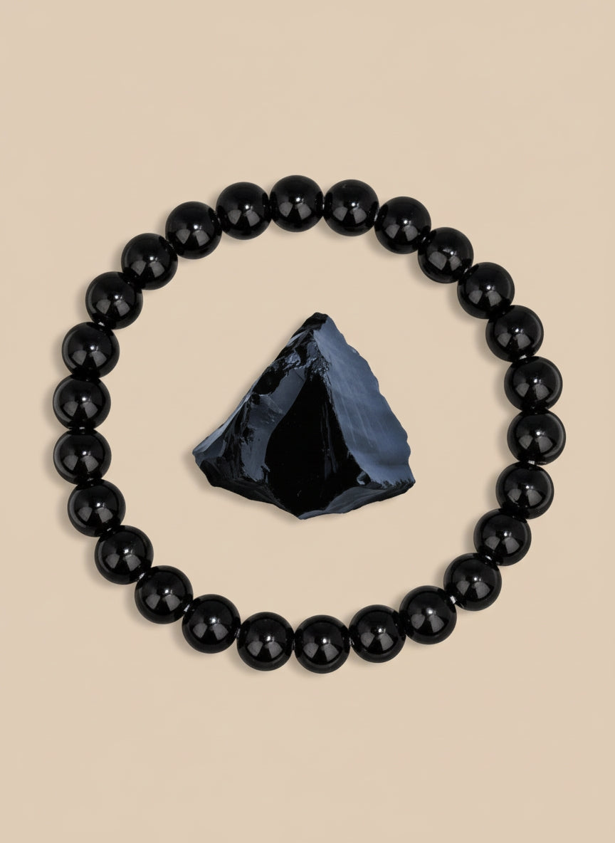 Bracelet en Pierres rondes Naturelles