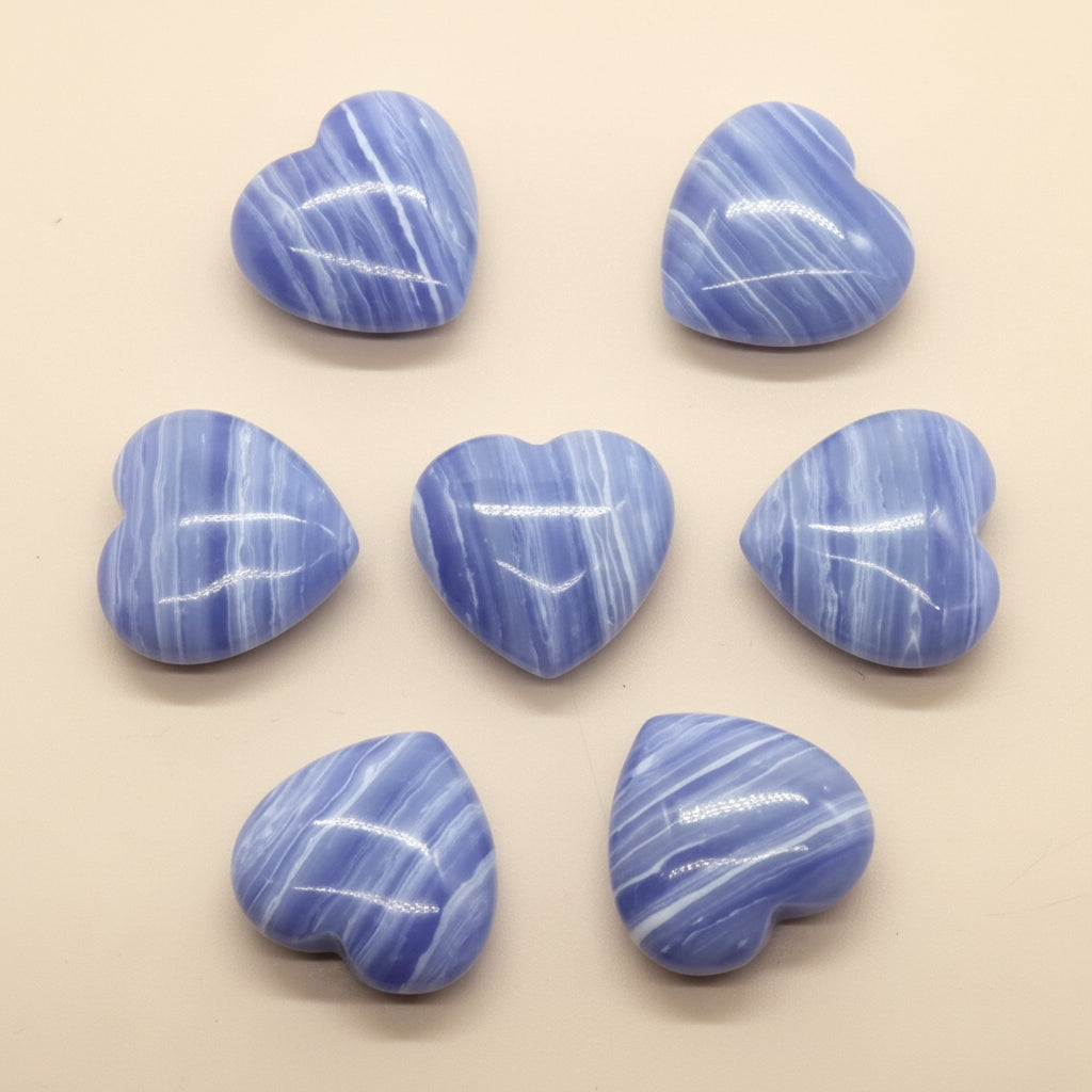 Cœur en pierre naturelle (Améthyste, Citrine, Aventurine...) – Pierre de bien-être et d’amour