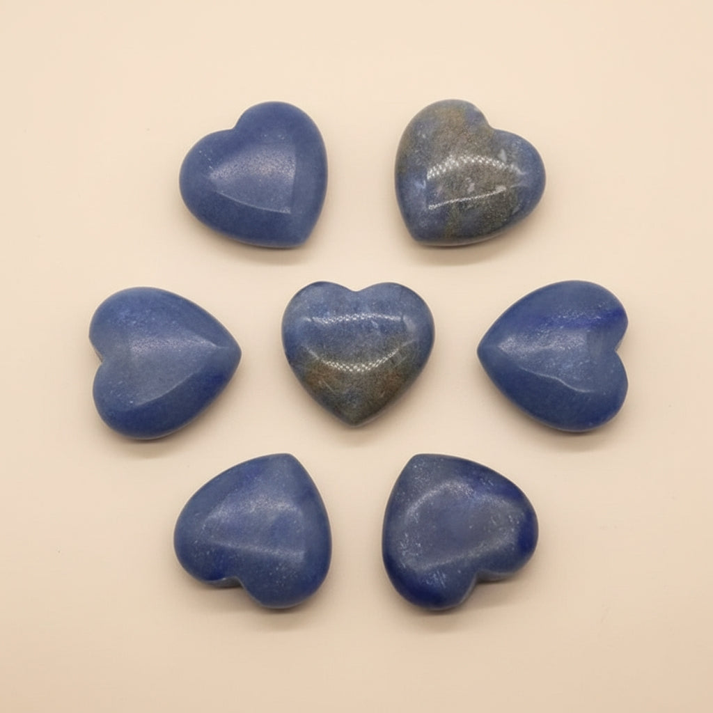 Cœur en pierre naturelle (Améthyste, Citrine, Aventurine...) – Pierre de bien-être et d’amour