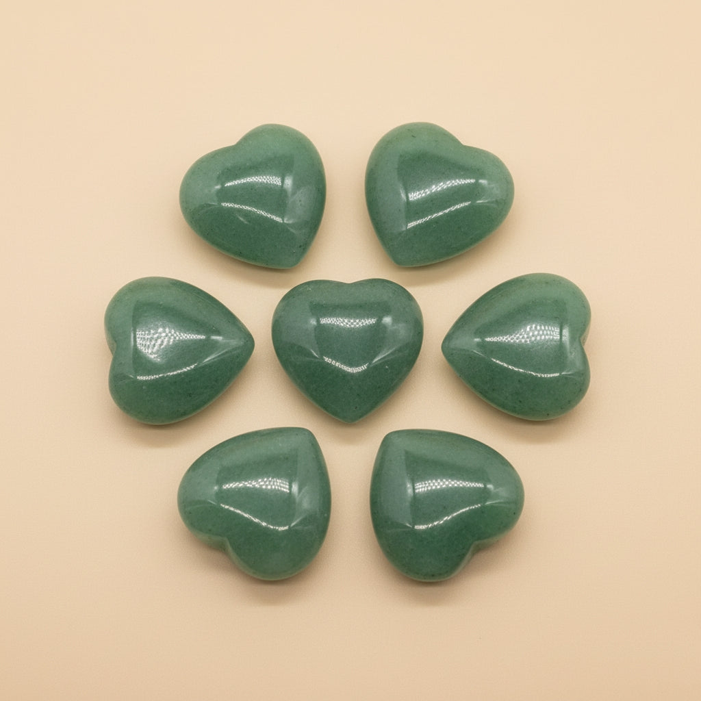 Cœur en pierre naturelle (Améthyste, Citrine, Aventurine...) – Pierre de bien-être et d’amour