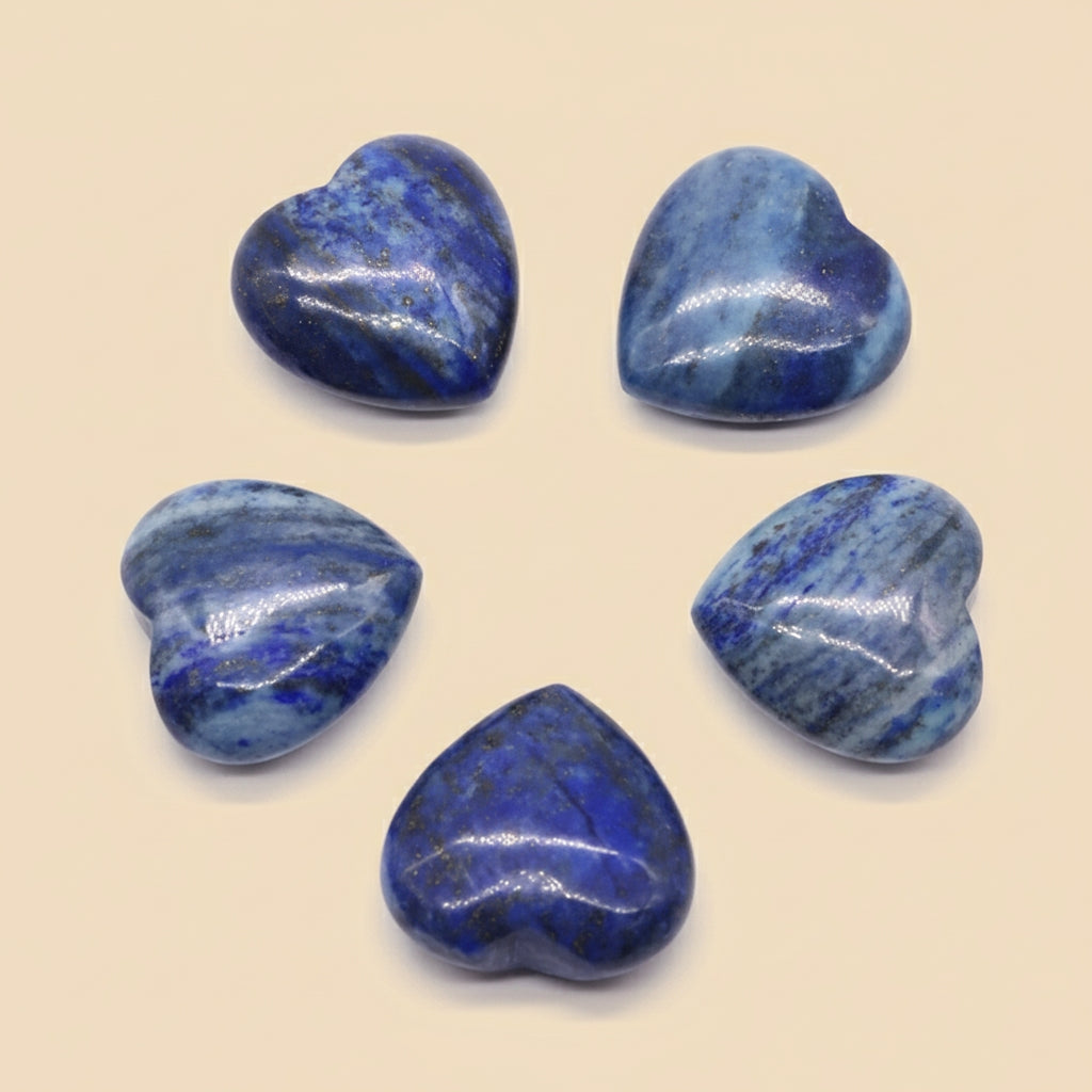 Cœur en pierre naturelle (Améthyste, Citrine, Aventurine...) – Pierre de bien-être et d’amour