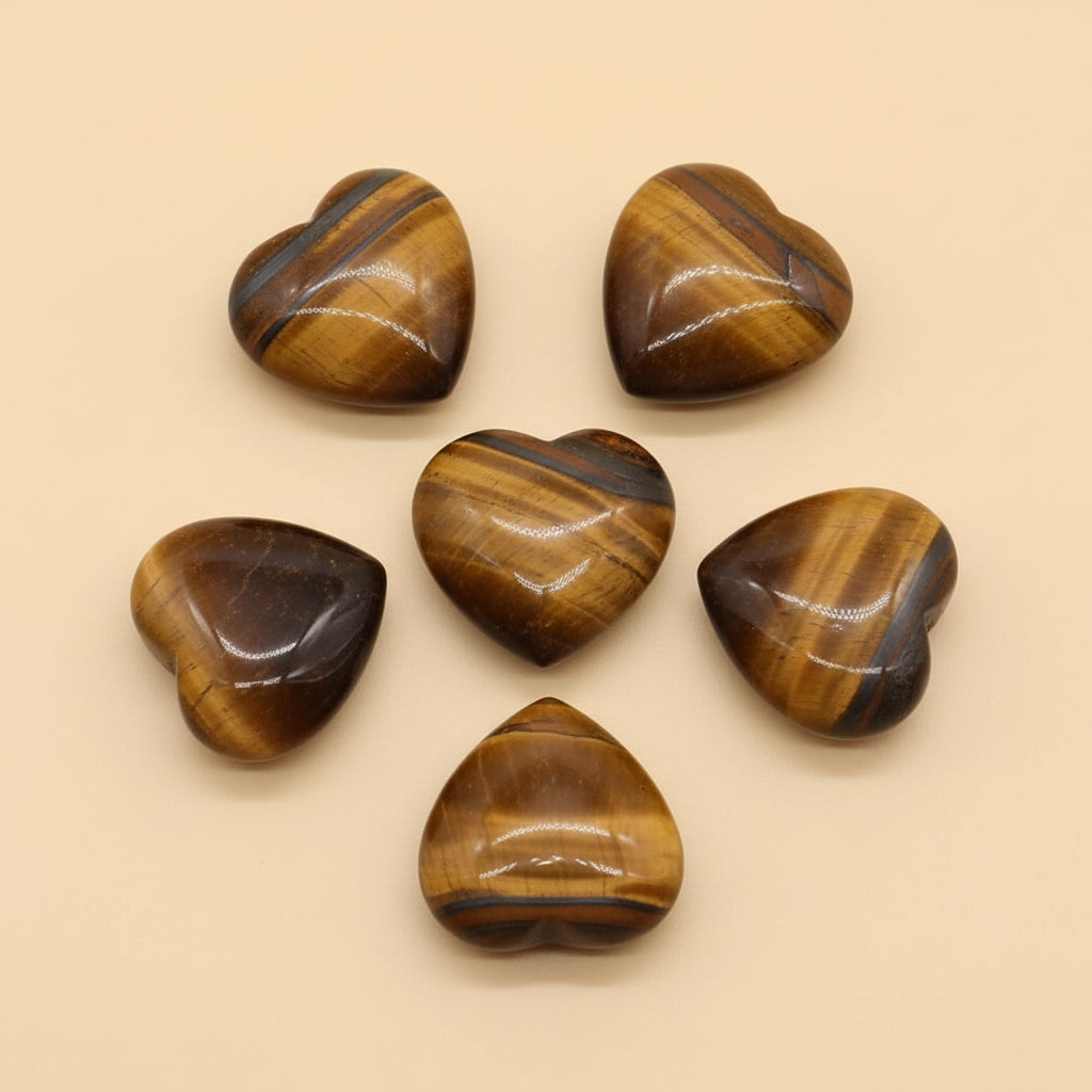 Cœur en pierre naturelle (Améthyste, Citrine, Aventurine...) – Pierre de bien-être et d’amour