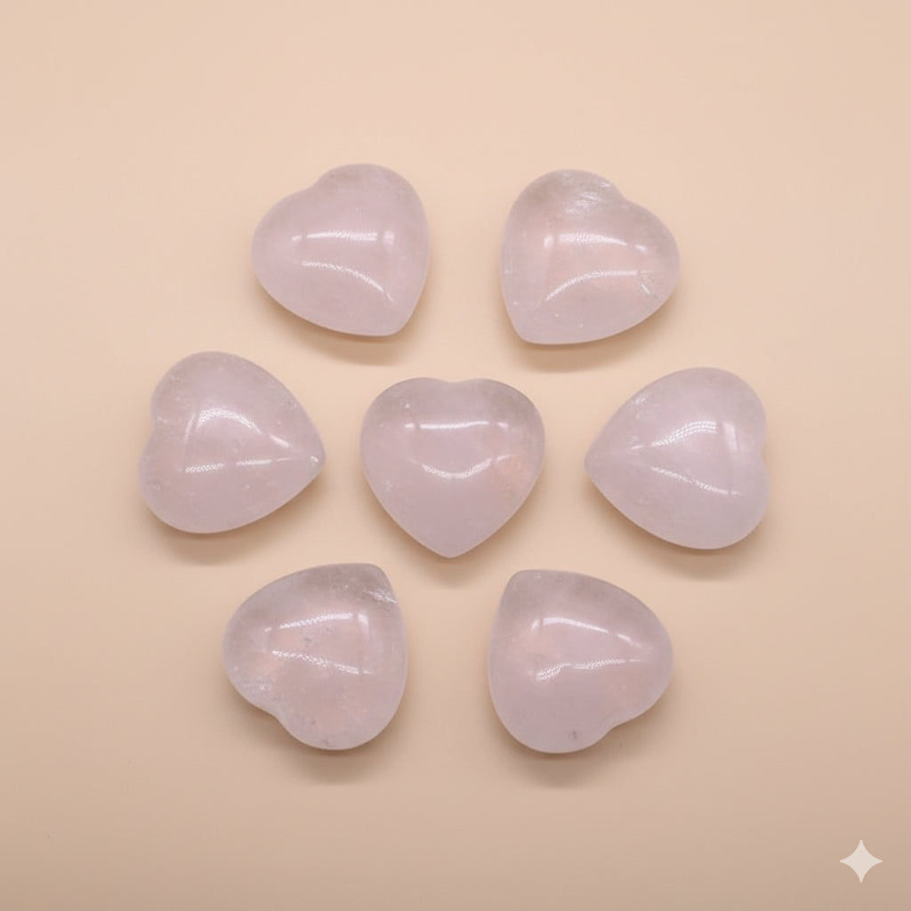 Cœur en pierre naturelle (Améthyste, Citrine, Aventurine...) – Pierre de bien-être et d’amour