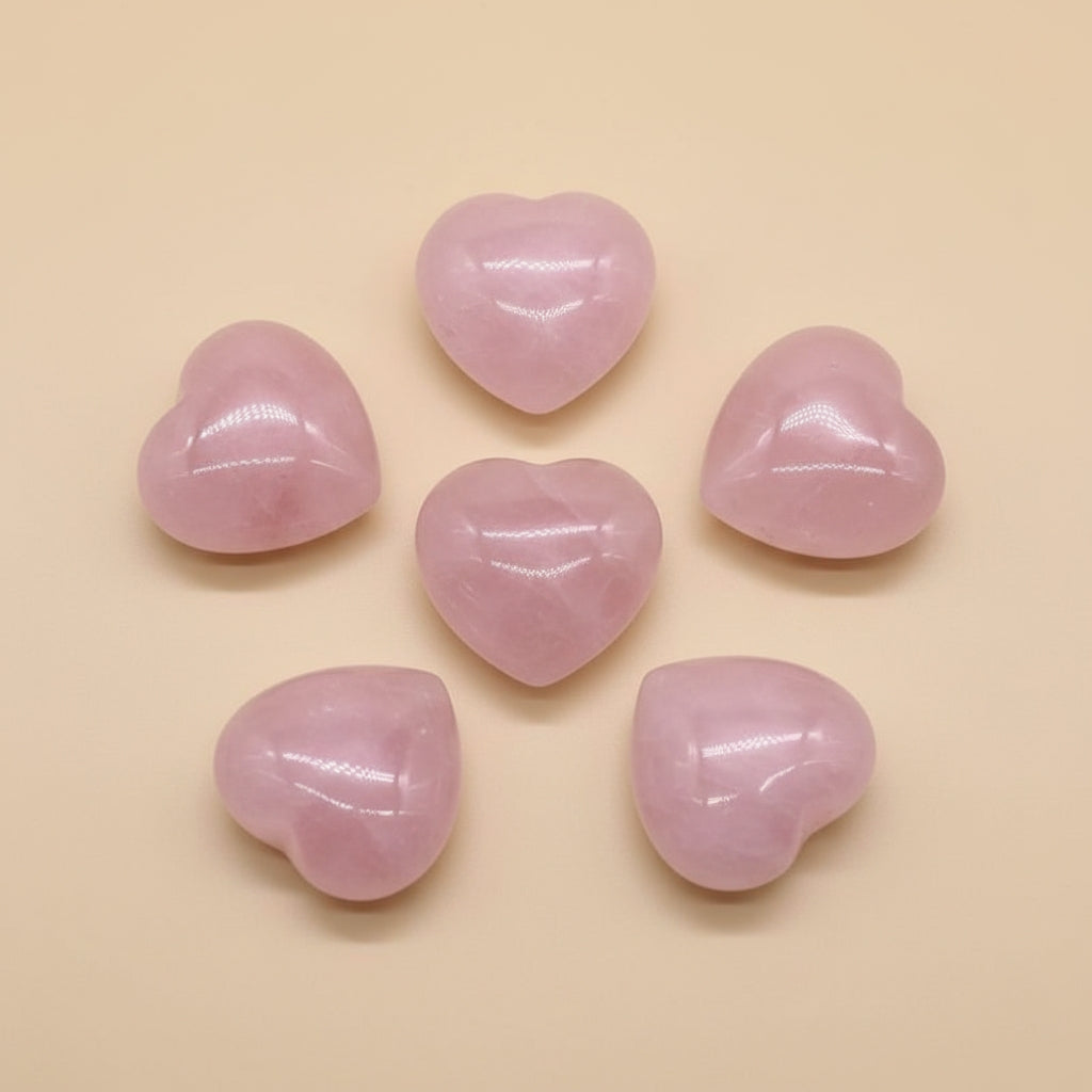 Cœur en pierre naturelle (Améthyste, Citrine, Aventurine...) – Pierre de bien-être et d’amour