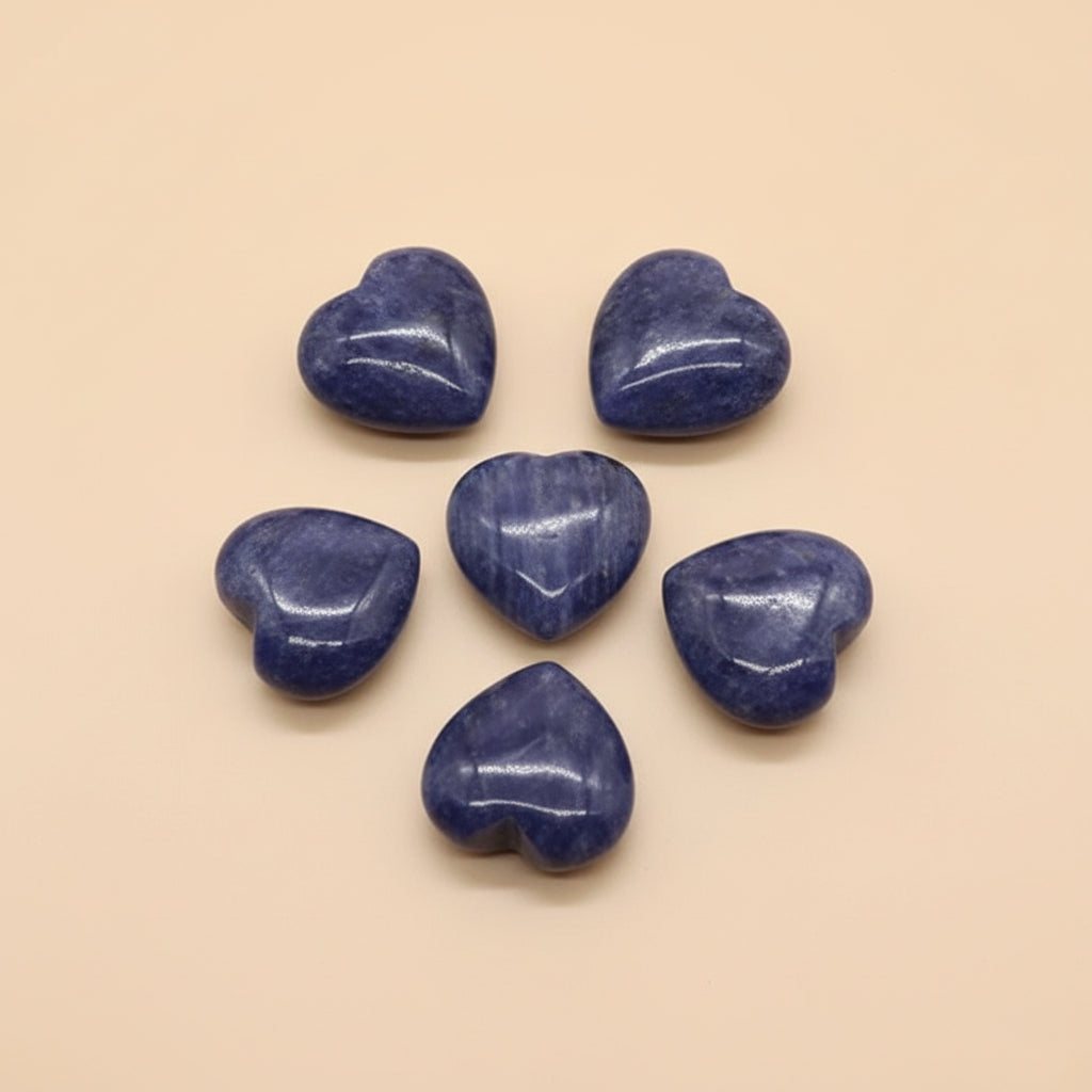 Cœur en pierre naturelle (Améthyste, Citrine, Aventurine...) – Pierre de bien-être et d’amour