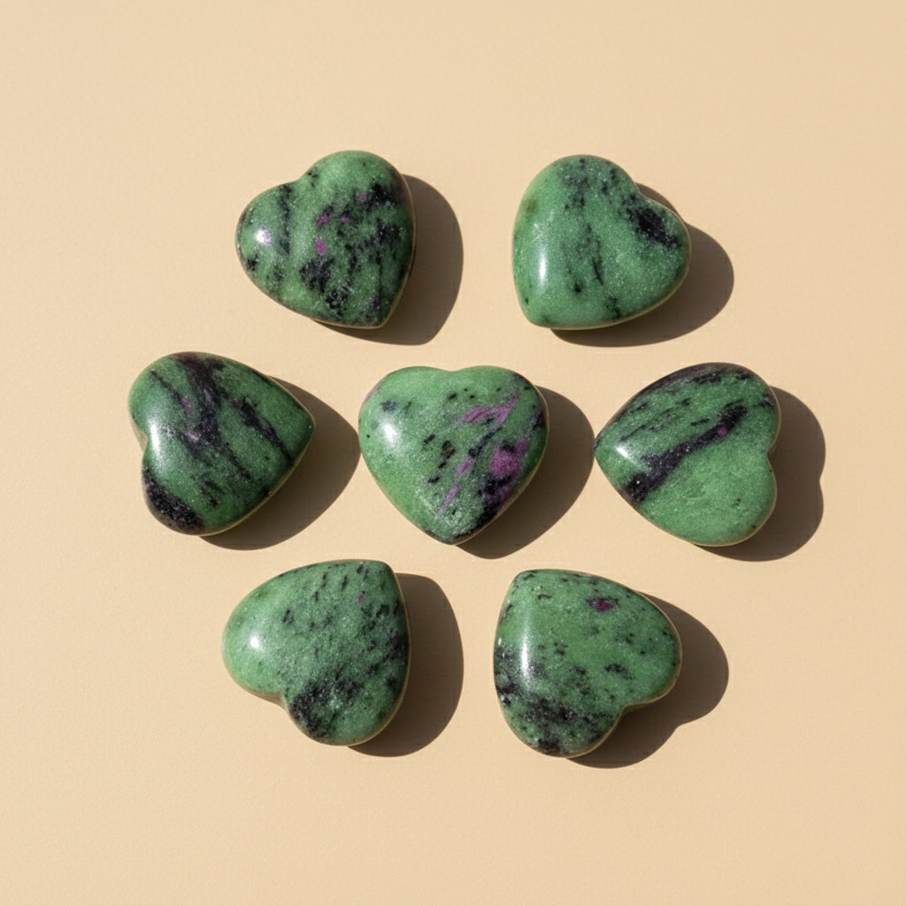 Cœur en pierre naturelle (Améthyste, Citrine, Aventurine...) – Pierre de bien-être et d’amour