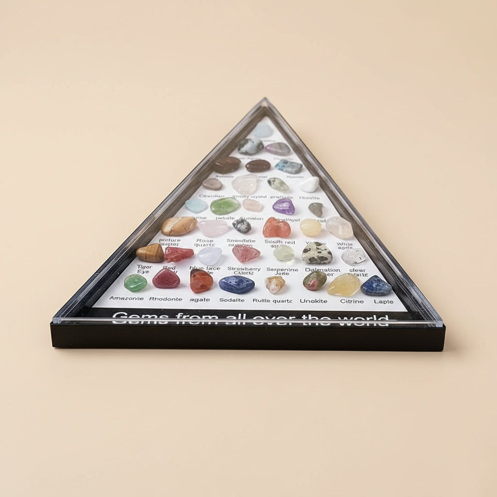 Coffret Collection de Pierres Naturelles