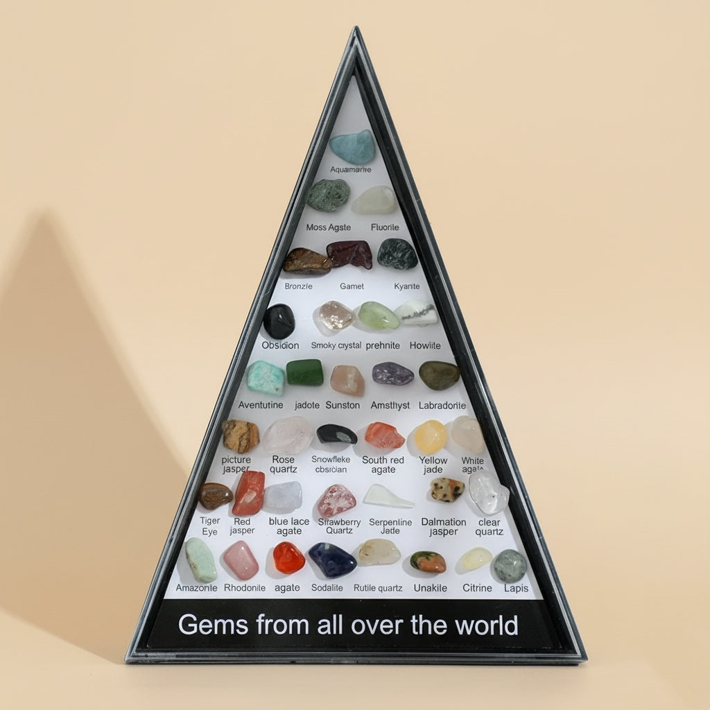 Coffret Collection de Pierres Naturelles