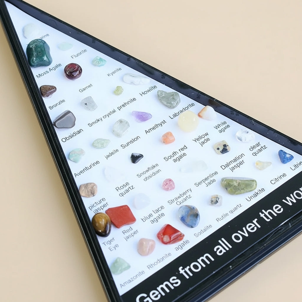 Coffret Collection de Pierres Naturelles