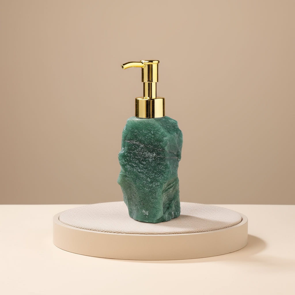 Distributeur de Savon en Pierre Naturelle Brute