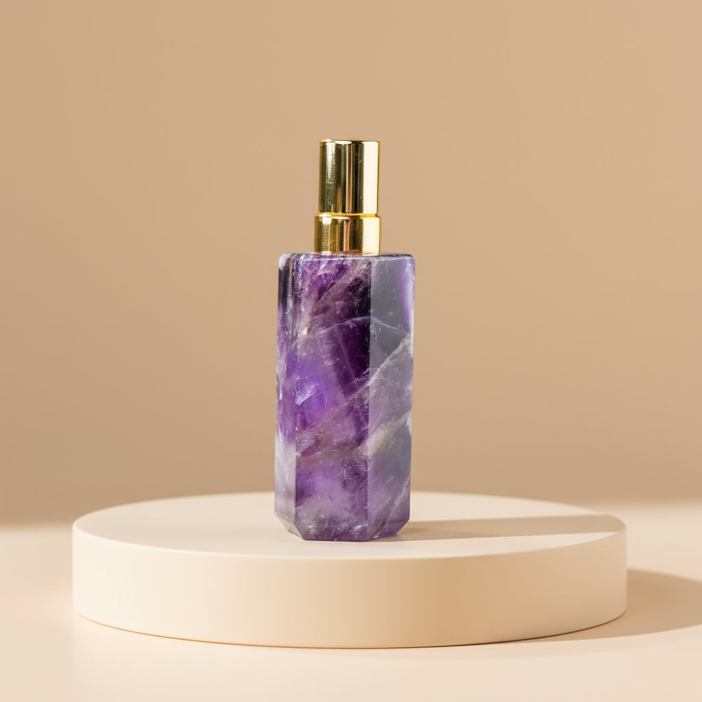 Flacon de Parfum en Cristal Naturel