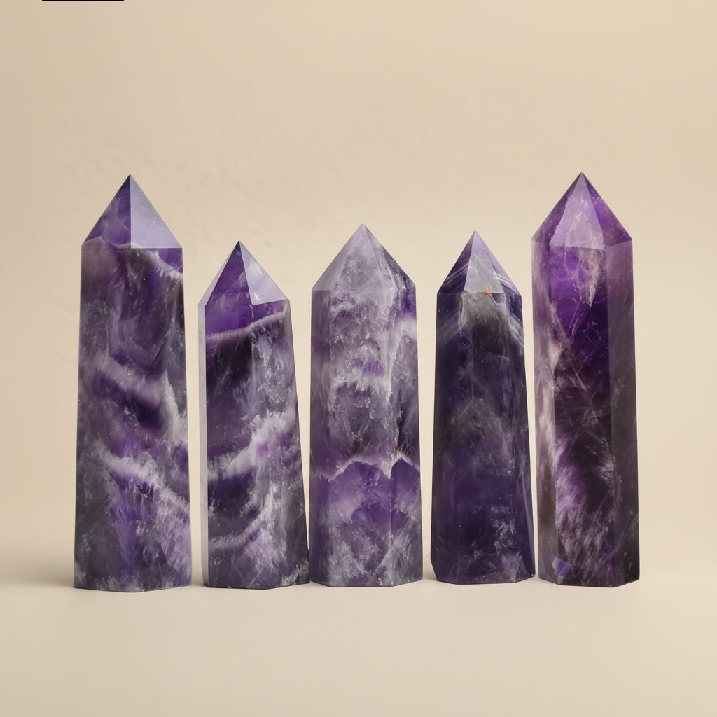 Obélisque en Cristal Naturel