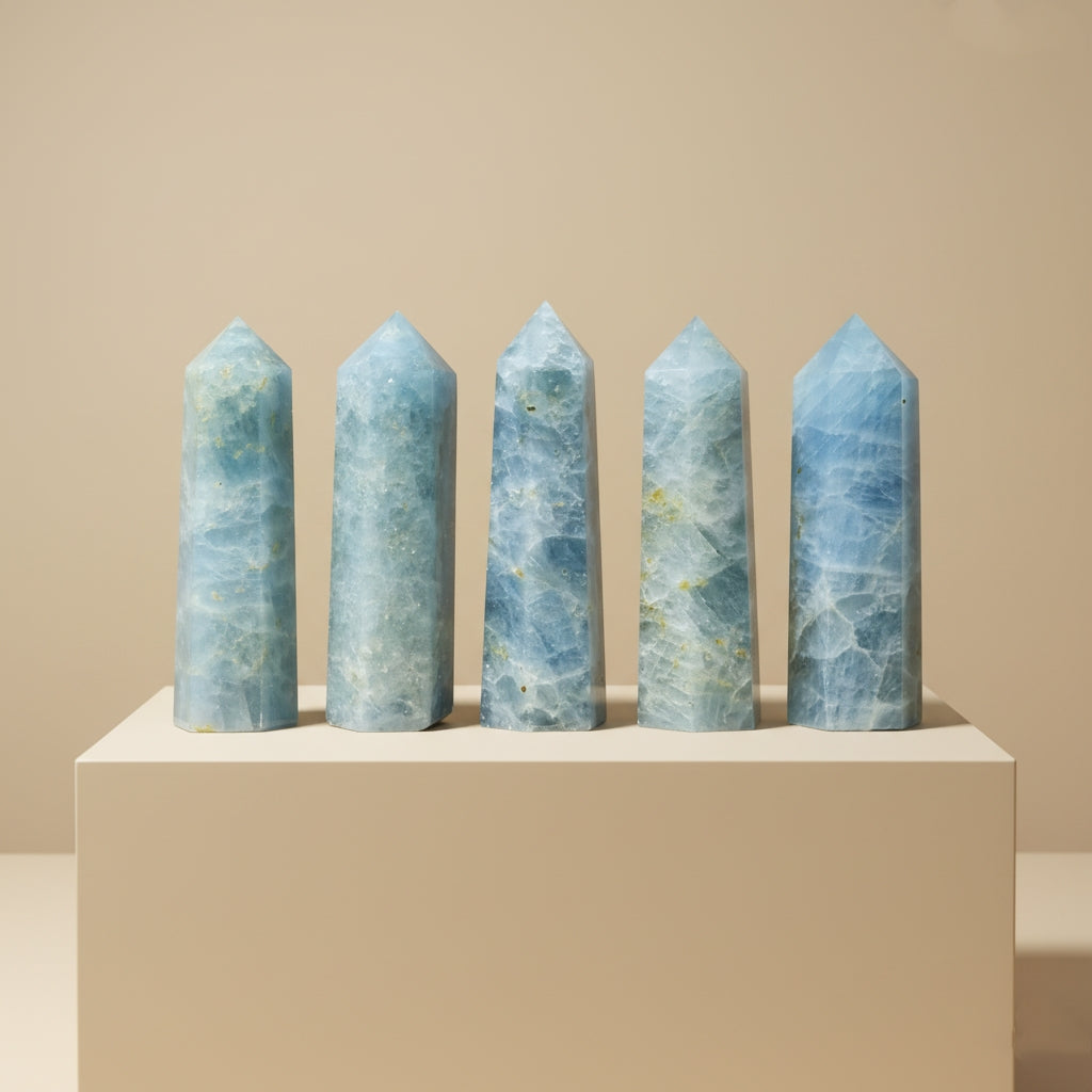 Obélisque en Cristal Naturel