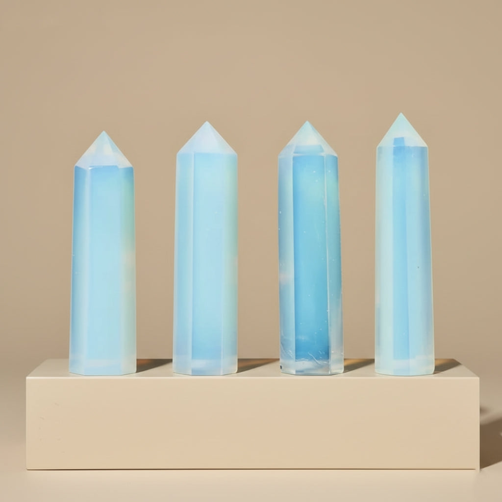 Obélisque en Cristal Naturel