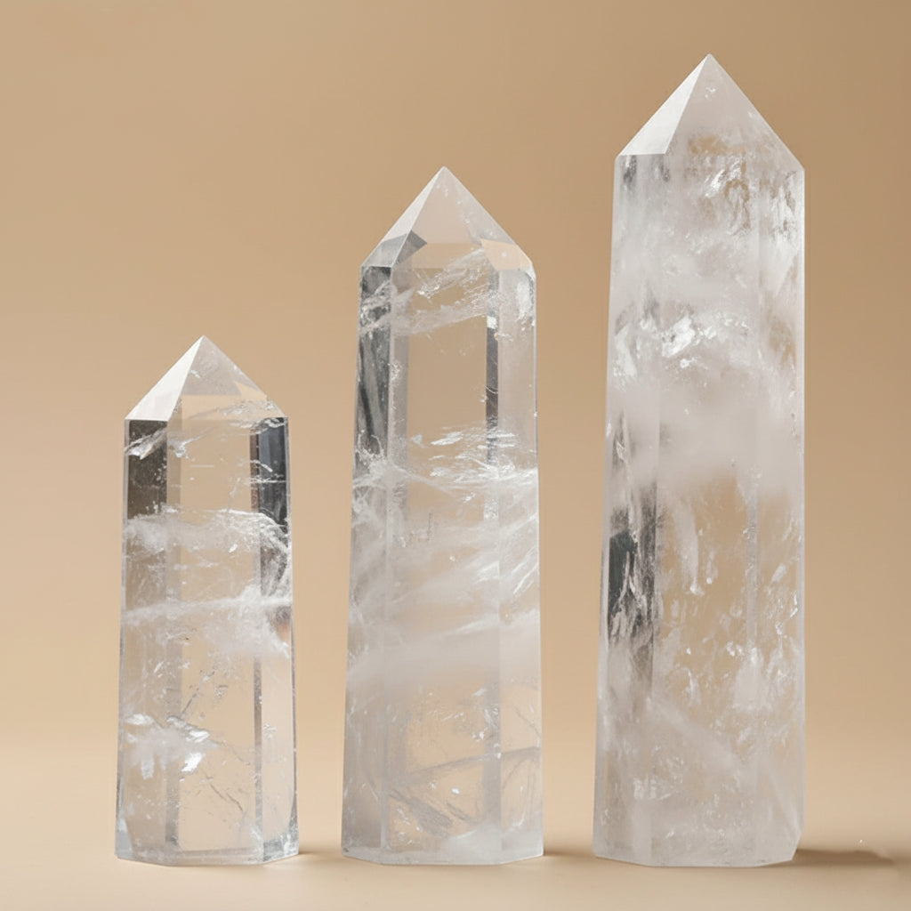 Obélisque en Cristal Naturel