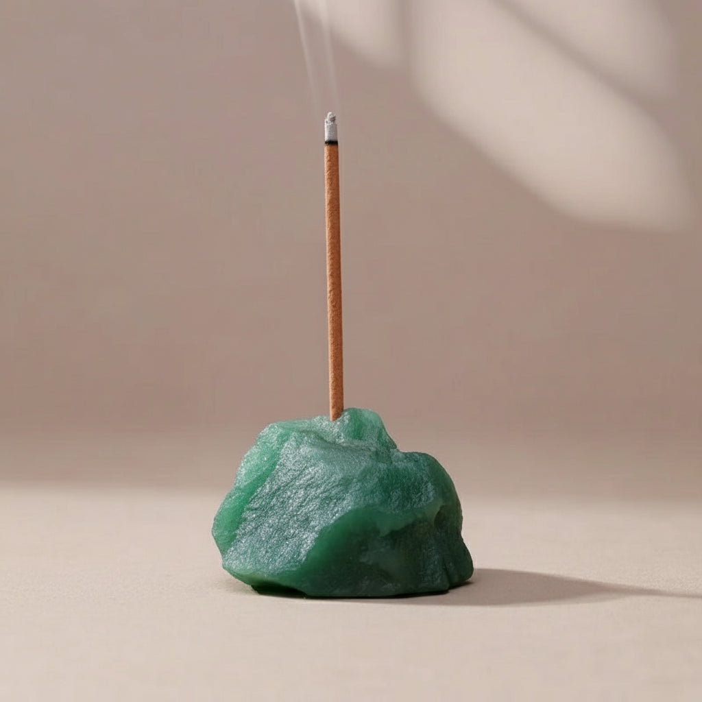 Porte-Encens en Pierre Naturelle