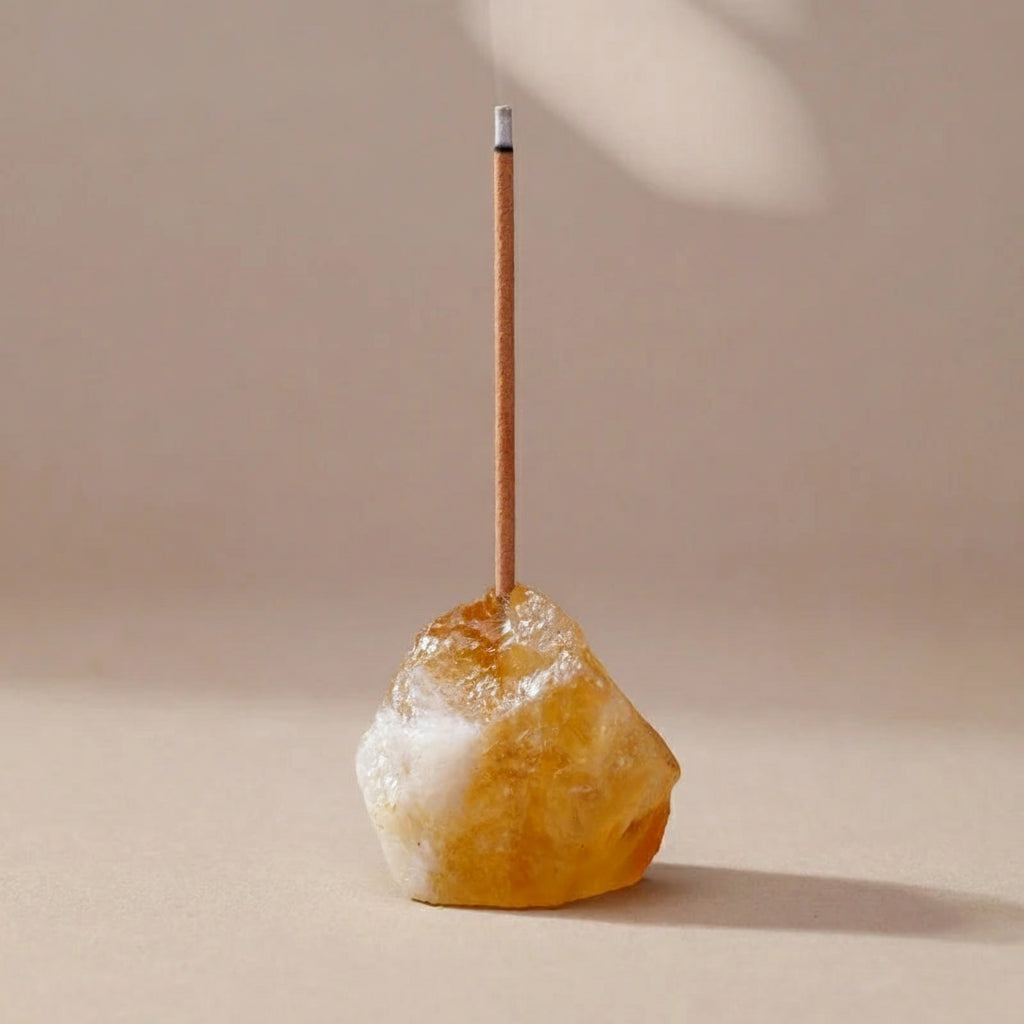 Porte-Encens en Pierre Naturelle