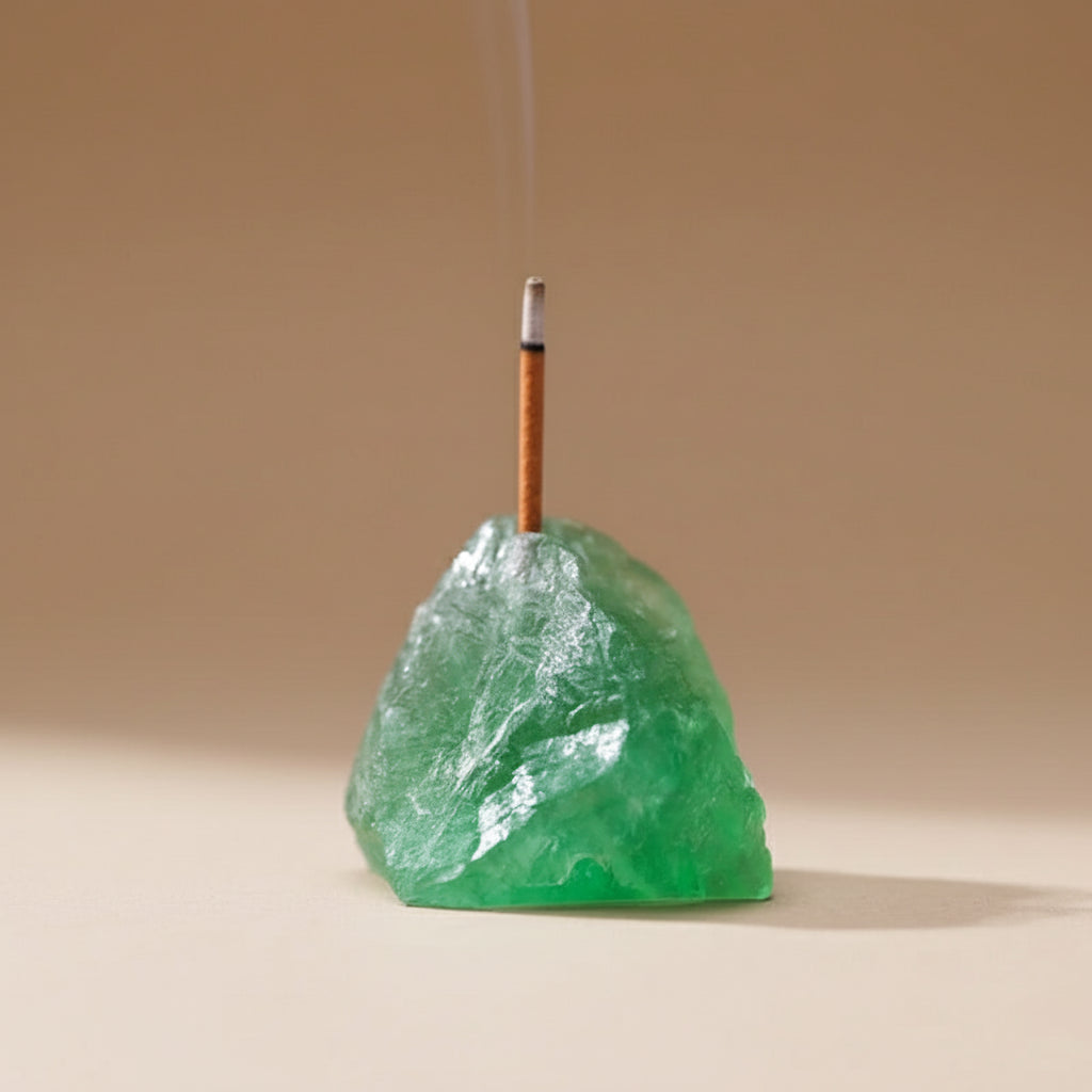 Porte-Encens en Pierre Naturelle