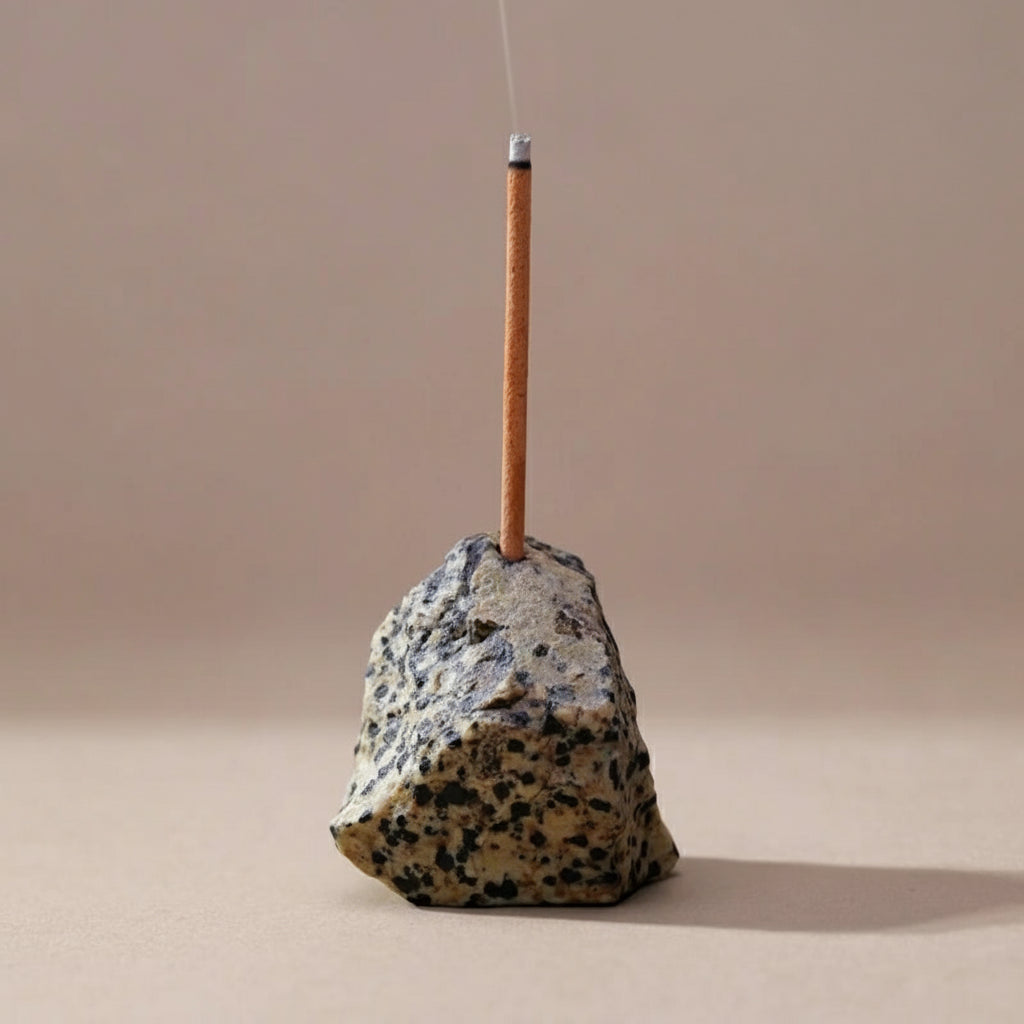 Porte-Encens en Pierre Naturelle