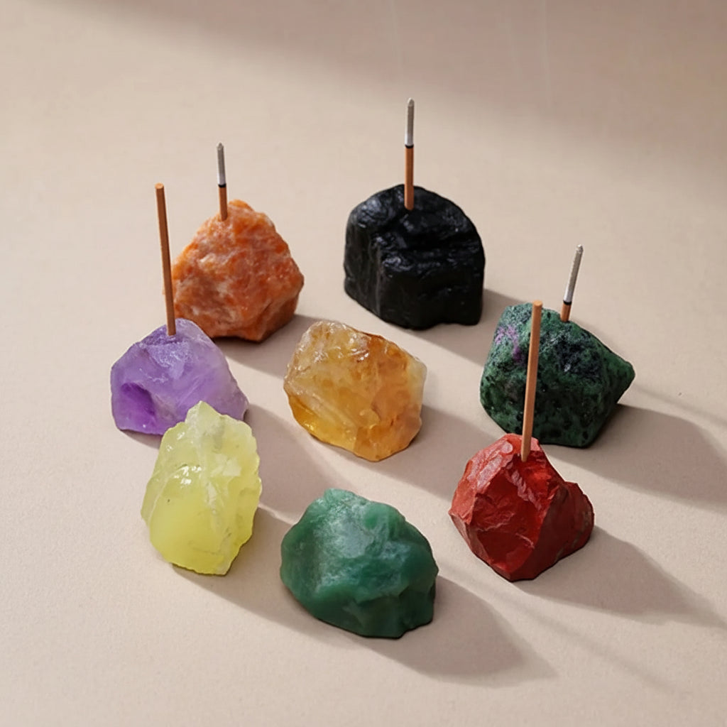 Porte-Encens en Pierre Naturelle