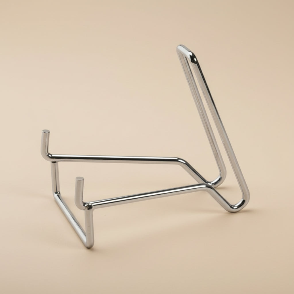 Support Métallique en argent pour Pierres Naturelles & Minéraux