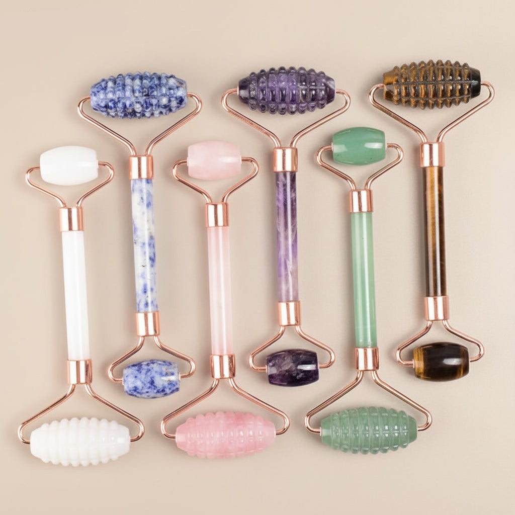 Rouleau de Massage en Pierre Naturelle