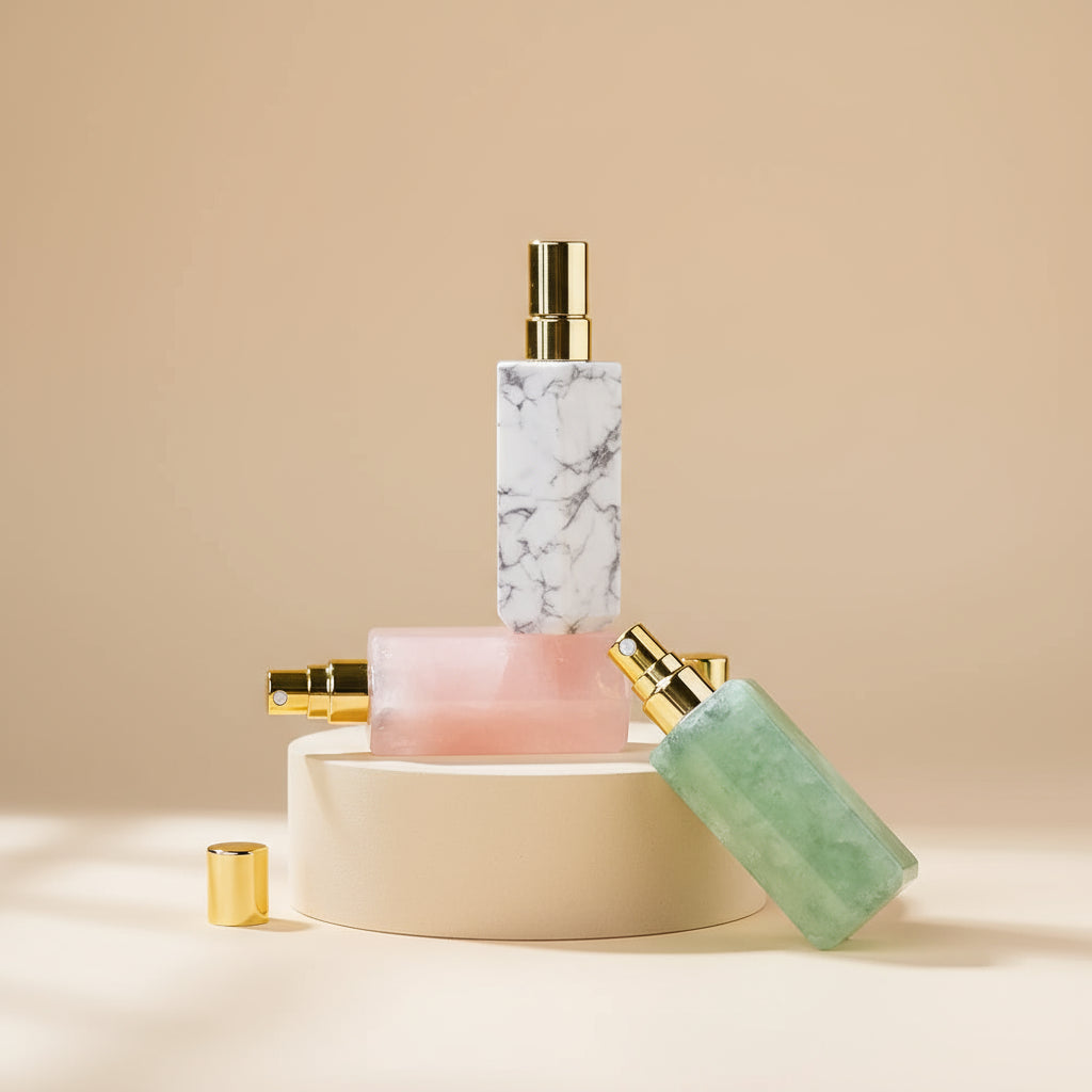 Flacon de Parfum en Cristal Naturel