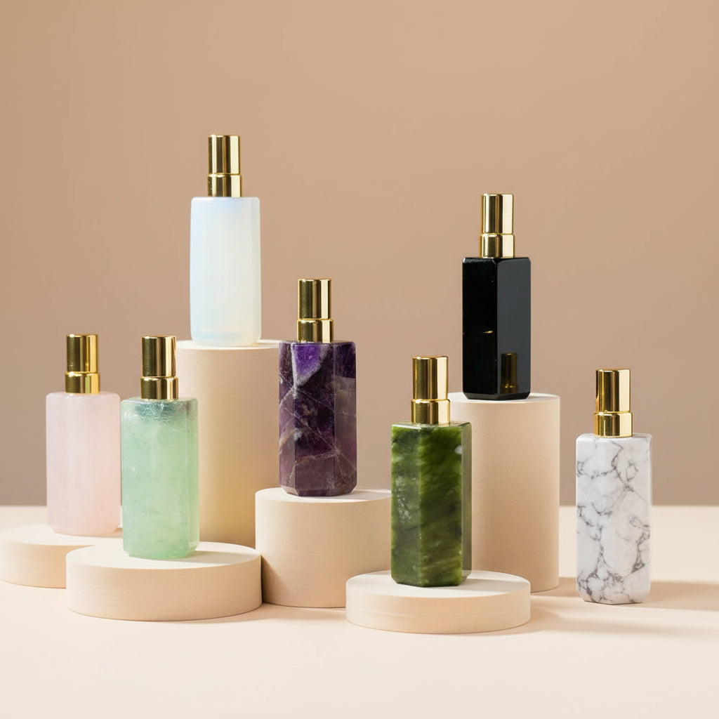 Flacon de Parfum en Cristal Naturel