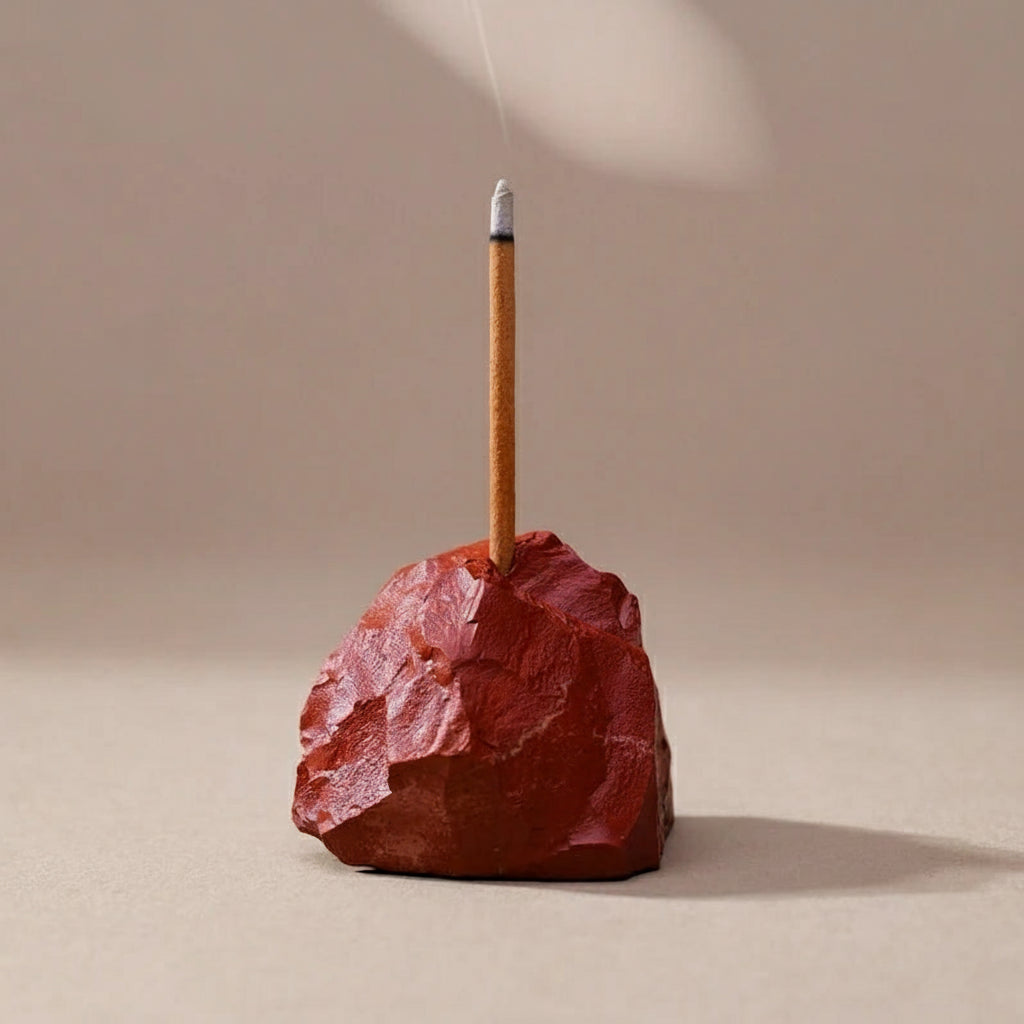 Porte-Encens en Pierre Naturelle