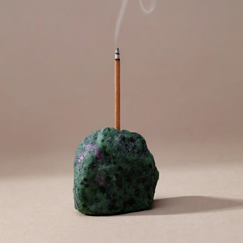 Porte-Encens en Pierre Naturelle